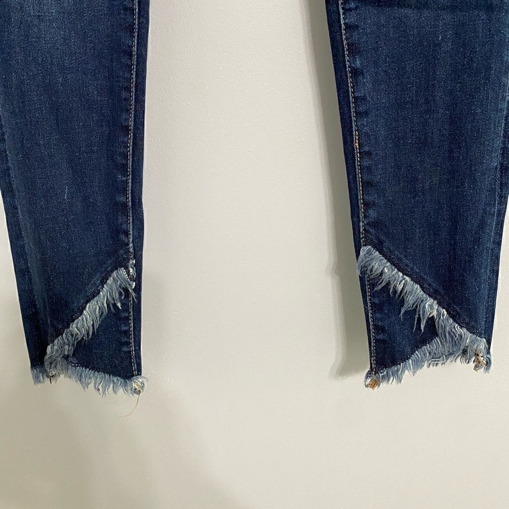 American Eagle Super Hi-Rise Jegging Crop Women Size 0 - Picture 2 of 9